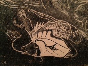 Paul Gauguin- L'Univers est Cree (detail)- Matthews Gallery 