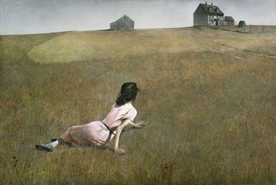 Andrew Wyeth- Christina's World- Matthews Gallery blog