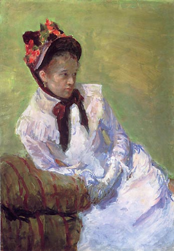 Self portrait, Mary Cassatt, Matthews Gallery blog
