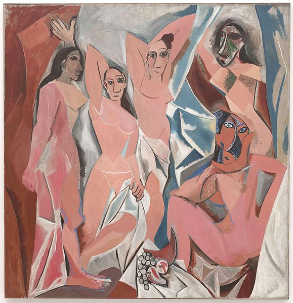 Pablo Picasso- Les Demoiselles dAvignon- Matthews Gallery blog