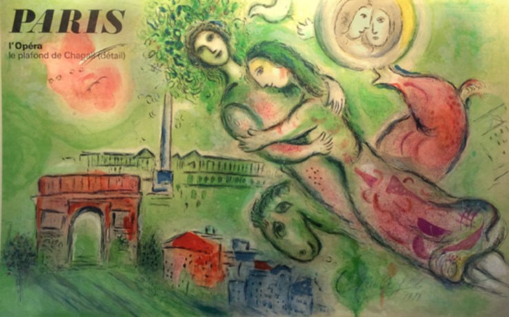 Marc Chagall- Paris L'Opera- Matthews Gallery Blog
