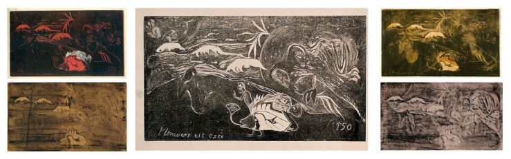 Paul Gauguin- LUnivers Est Cree- 5 Versions- Matthews Gallery Blog 