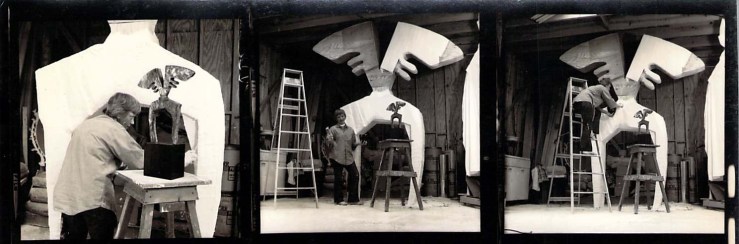 Hannah Holliday Stewart- Artist Process 1- Matthews Gallery 