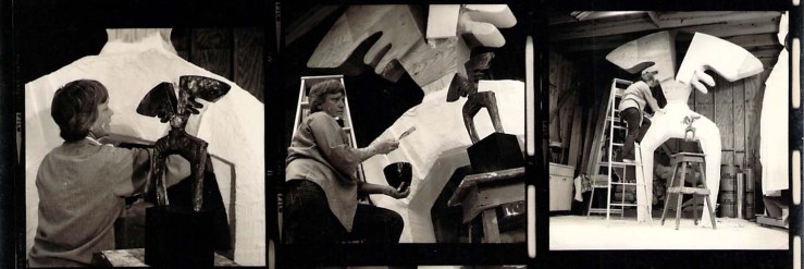 Hannah Holliday Stewart- Artist Process 2- Matthews Gallery 