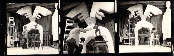 Hannah Holliday Stewart- Artist Process 3- Matthews Gallery