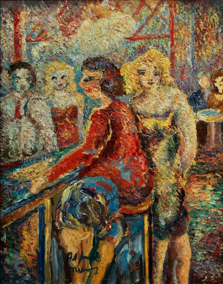 Alfred Morang- The Women at Claude's- Matthews Gallery Blog 