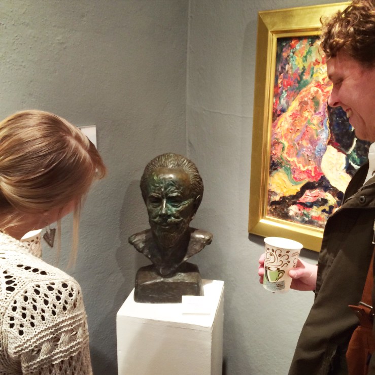 Portrait of Alfred Morang by Tommy Macaione- Matthews Gallery Blog 