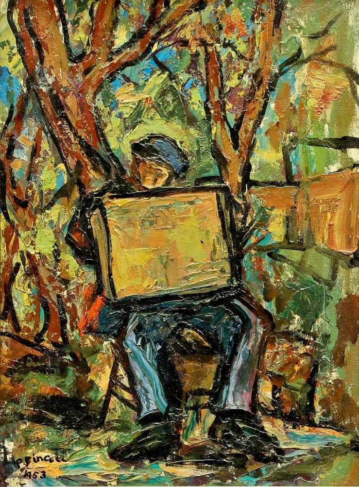 Janet Lippincott- Alfred The Painter- Matthews Gallery Blog 