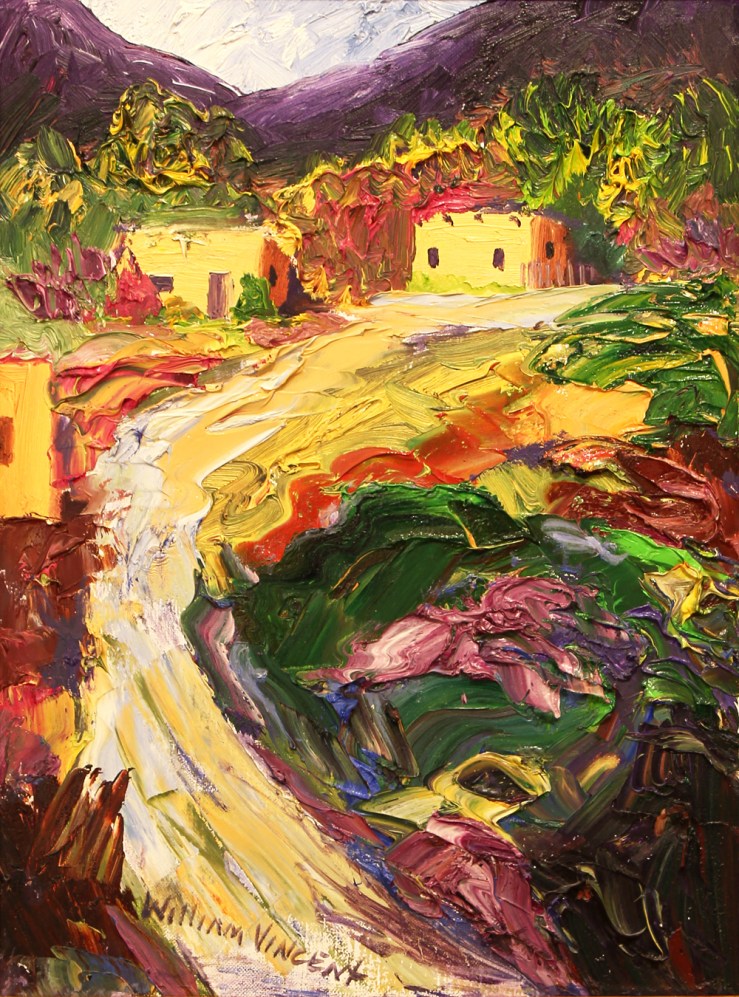 William Vincent Kirkpatrick- Upper Canyon Road- Matthews Gallery Blog 