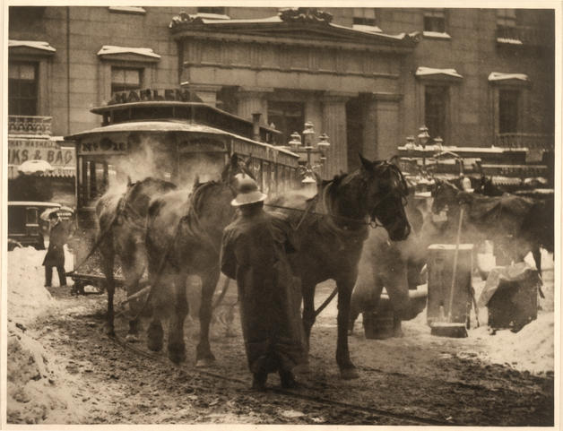 Alfred Stieglitz- The Terminal- 1893- Pictorialism- Matthews Gallery Blog 