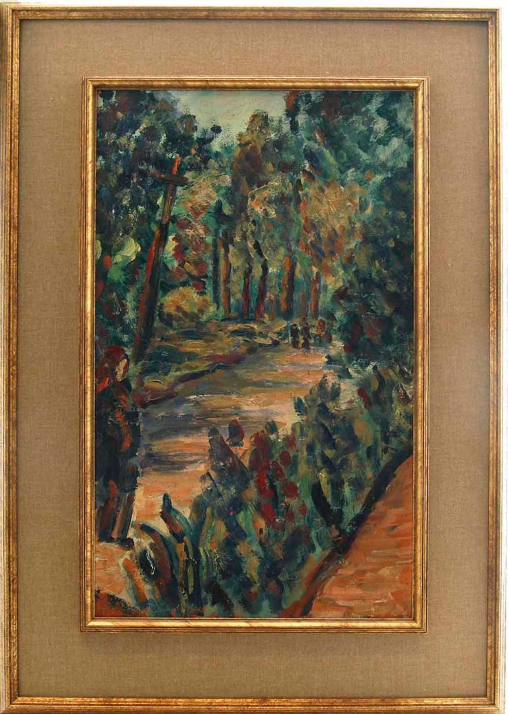 Alfred Morang- Untitled Landscape- Matthews Gallery Blog 