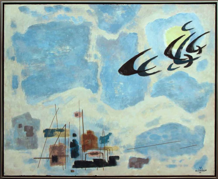 Emil Bisttram- After the Blizzard- Matthews Gallery Blog