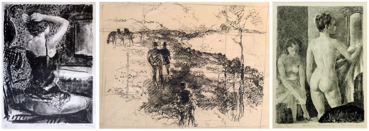 Prints and a Drawing by Santa Fe Artist Randall Davey- Matthews Gallery Blog