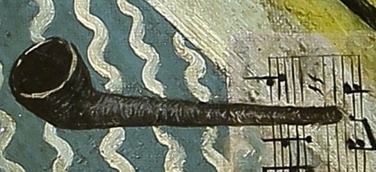 Jaime Colson- Detail of Cubist Still Life- Matthews Gallery Blog 