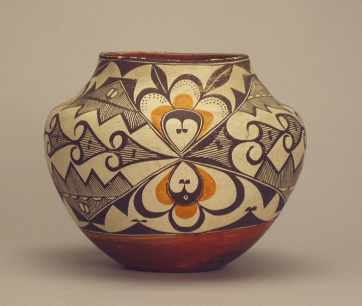 Acoma Polychrome Olla- Matthews Gallery Blog