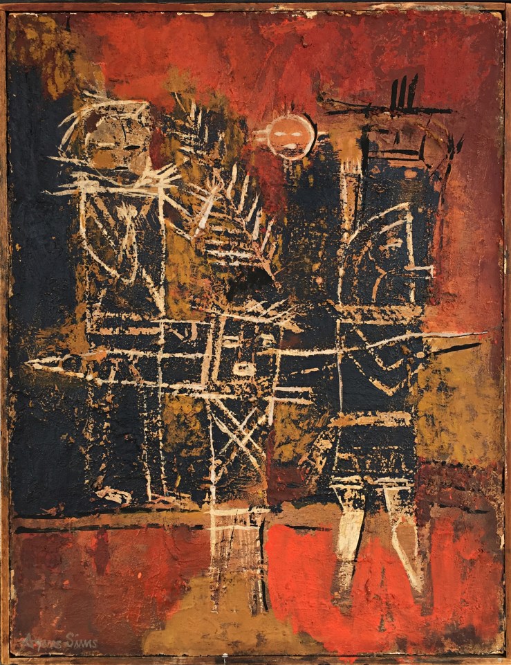 Agnes Sims- Petroglyph- Matthews Gallery Blog