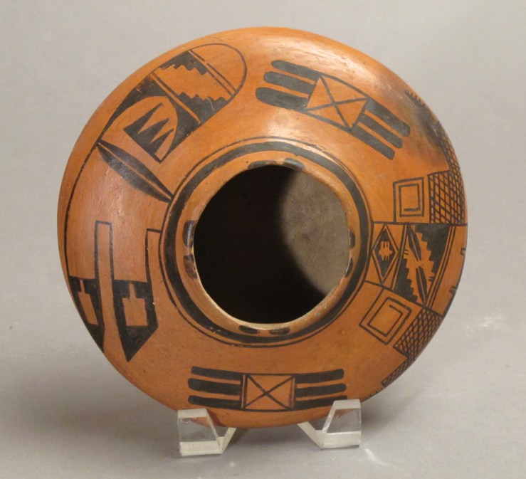 Nampeyo- Black on Red Hopi Seed Jar, c. 1900- Matthews Gallery Blog