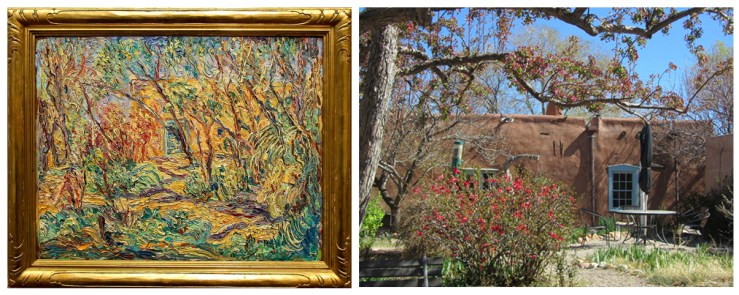 Alfred Morang- Possible view of the garden of Olive Rush- Matthews Gallery Blog