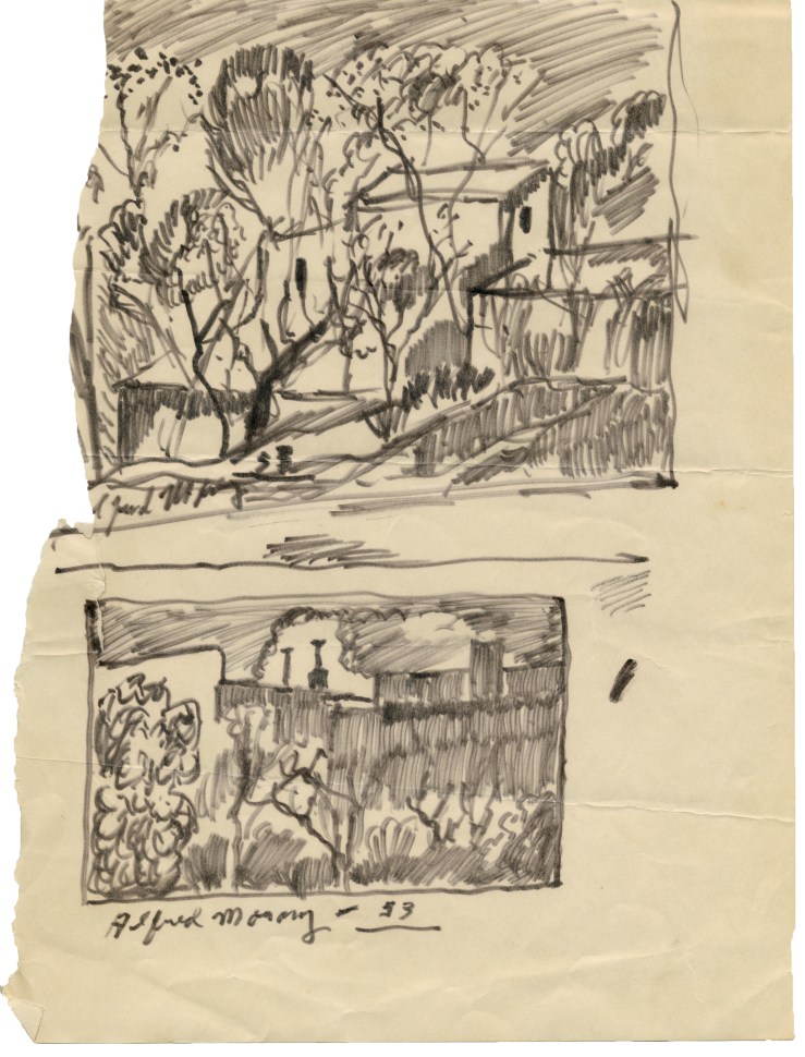 Alfred Morang- Sketchbook Teaching Notes- Matthews Gallery Blog