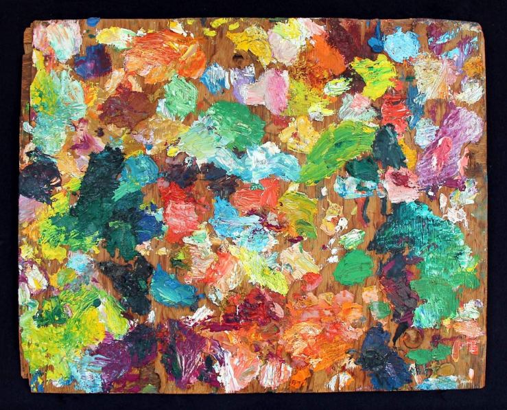 Tommy Macaione- Paint Palette- Matthews Gallery Blog