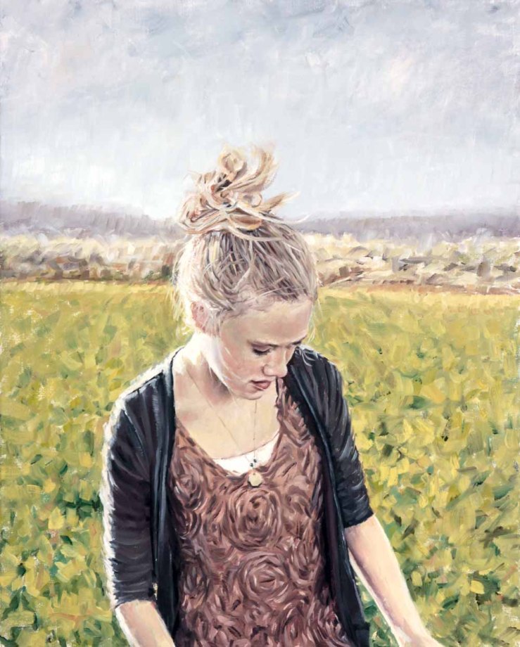 Eric Thompson- Grace- Oil on Linen- Matthews Gallery Blog 